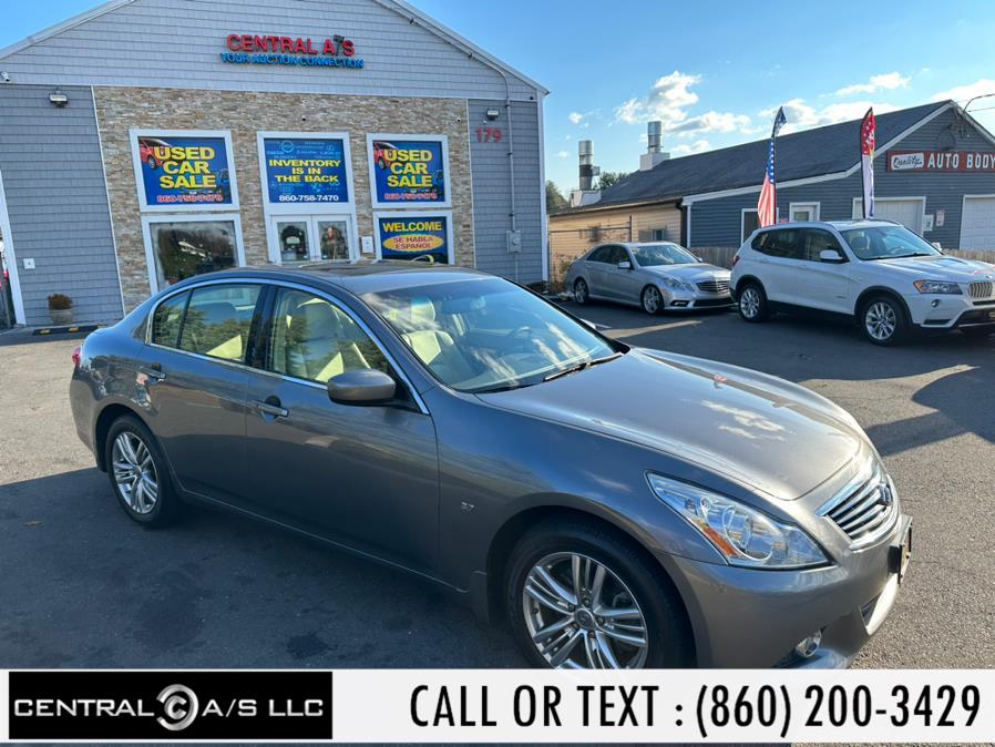 2015 Infiniti Q40 4dr Sdn AWD, available for sale in East Windsor, Connecticut | Central A/S LLC. East Windsor, Connecticut 2015 Infiniti Q40 4dr Sdn AWD, available for sale in East Windsor, Connecticut | Central A/S LLC. East Windsor, Connecticut