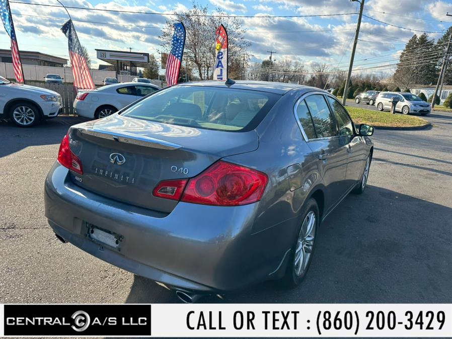 2015 Infiniti Q40 4dr Sdn AWD, available for sale in East Windsor, Connecticut | Central A/S LLC. East Windsor, Connecticut 2015 Infiniti Q40 4dr Sdn AWD, available for sale in East Windsor, Connecticut | Central A/S LLC. East Windsor, Connecticut