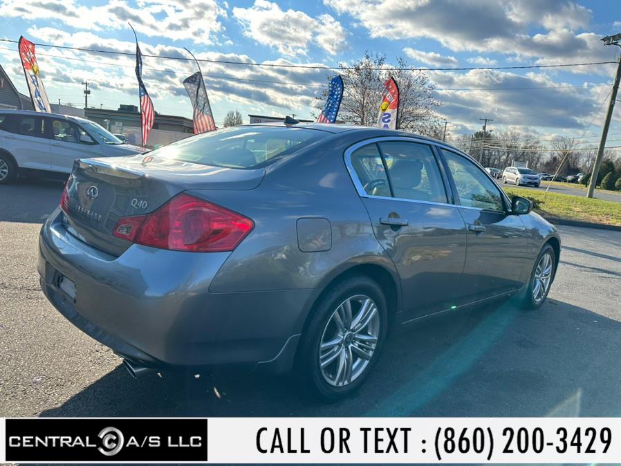 2015 Infiniti Q40 4dr Sdn AWD, available for sale in East Windsor, Connecticut | Central A/S LLC. East Windsor, Connecticut 2015 Infiniti Q40 4dr Sdn AWD, available for sale in East Windsor, Connecticut | Central A/S LLC. East Windsor, Connecticut