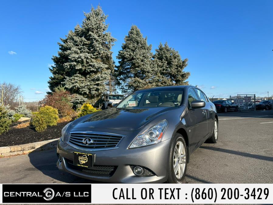 2015 Infiniti Q40 4dr Sdn AWD, available for sale in East Windsor, Connecticut | Central A/S LLC. East Windsor, Connecticut 2015 Infiniti Q40 4dr Sdn AWD, available for sale in East Windsor, Connecticut | Central A/S LLC. East Windsor, Connecticut