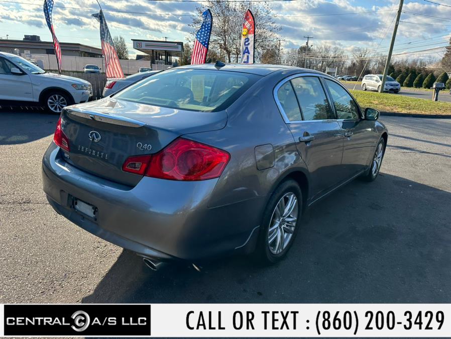 2015 Infiniti Q40 4dr Sdn AWD, available for sale in East Windsor, Connecticut | Central A/S LLC. East Windsor, Connecticut 2015 Infiniti Q40 4dr Sdn AWD, available for sale in East Windsor, Connecticut | Central A/S LLC. East Windsor, Connecticut