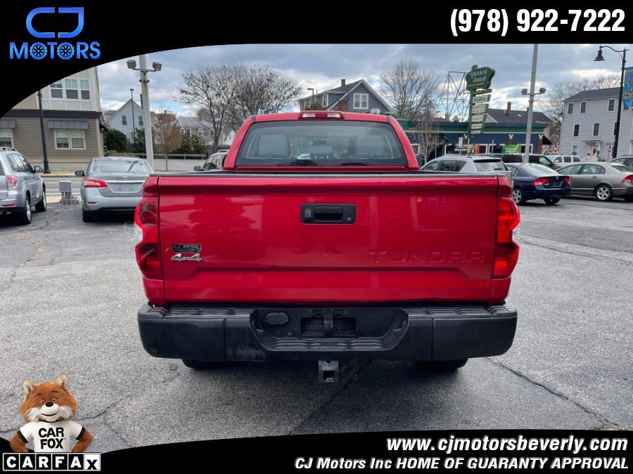 2017 Toyota Tundra 4WD SR Double Cab 6.5'' Bed 4.6L (Natl), available for sale in Beverly, Massachusetts | CJ Motors Inc. Beverly, Massachusetts 2017 Toyota Tundra 4WD SR Double Cab 6.5'' Bed 4.6L (Natl), available for sale in Beverly, Massachusetts | CJ Motors Inc. Beverly, Massachusetts