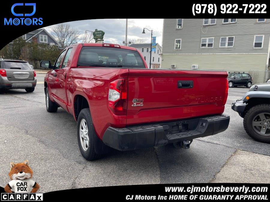 2017 Toyota Tundra 4WD SR Double Cab 6.5'' Bed 4.6L (Natl), available for sale in Beverly, Massachusetts | CJ Motors Inc. Beverly, Massachusetts