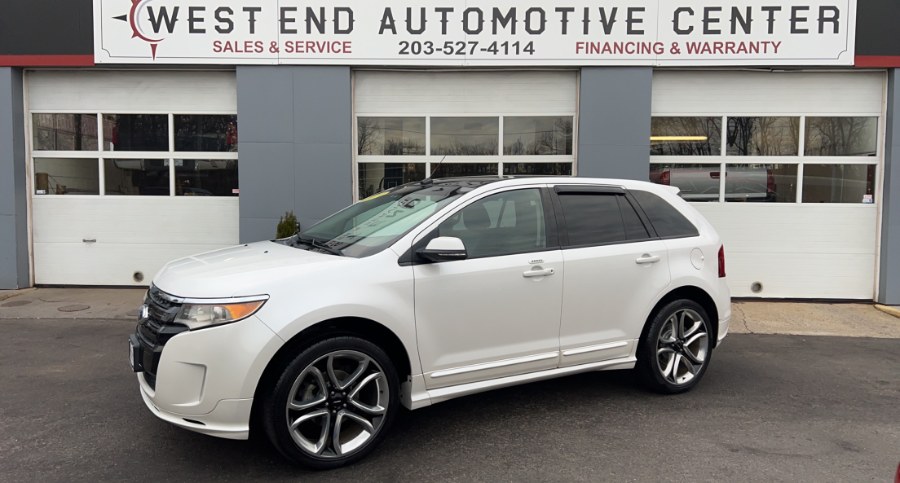 2014 Ford Edge 4dr Sport FWD, available for sale in Waterbury, Connecticut | West End Automotive Center. Waterbury, Connecticut