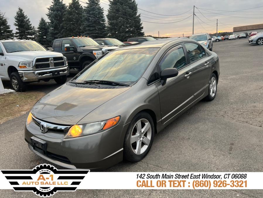 2006 Honda Civic Sdn EX AT with NAVI, available for sale in East Windsor, Connecticut | A1 Auto Sale LLC. East Windsor, Connecticut