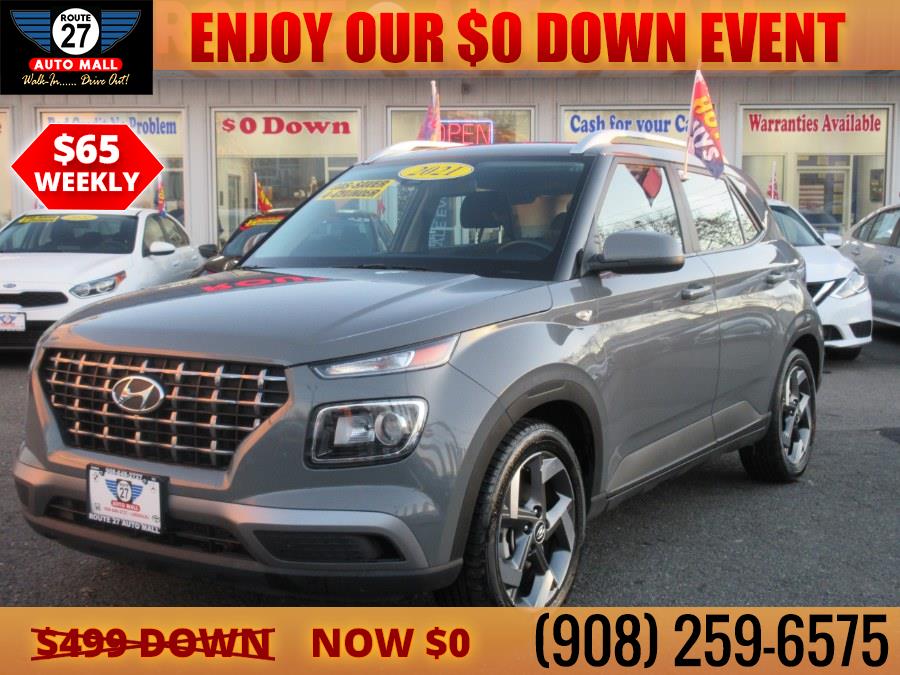 Used Hyundai Venue SEL IVT 2021 | Route 27 Auto Mall. Linden, New Jersey