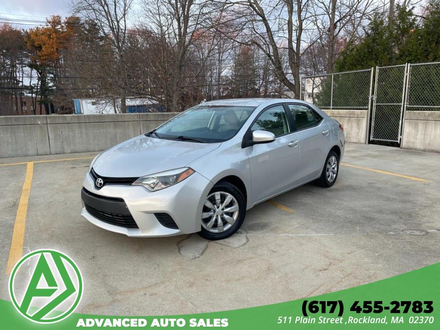 2014 Toyota Corolla 4dr Sdn CVT S (Natl), available for sale in Rockland, Massachusetts | Advanced Auto Sales. Rockland, Massachusetts