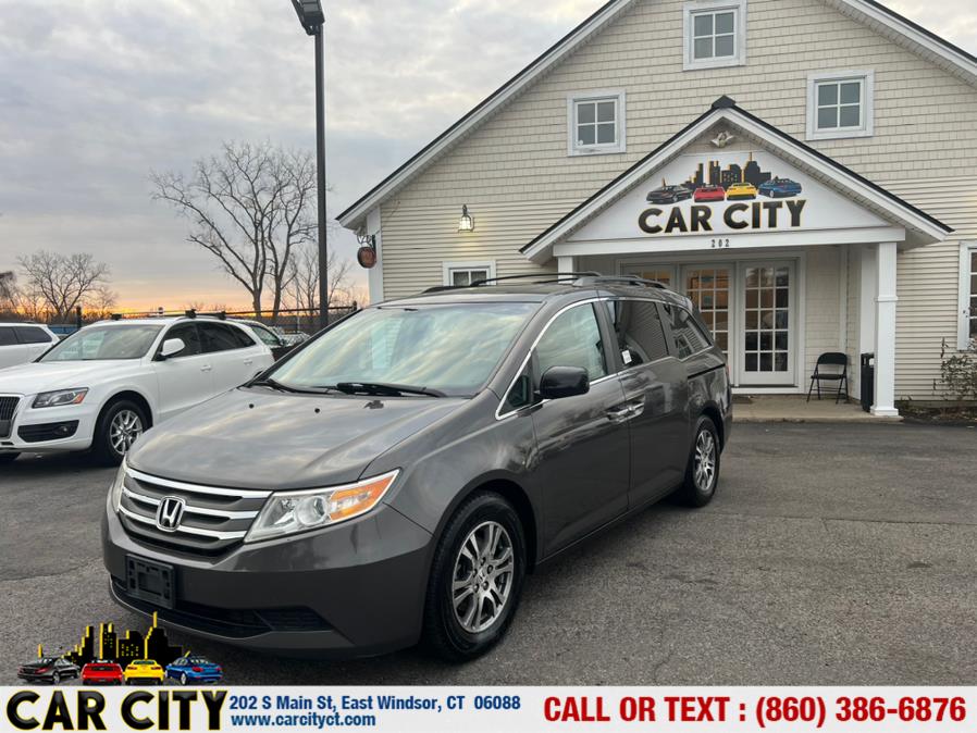 2013 Honda Odyssey 5dr EX-L w/Navi, available for sale in East Windsor, Connecticut | Car City LLC. East Windsor, Connecticut