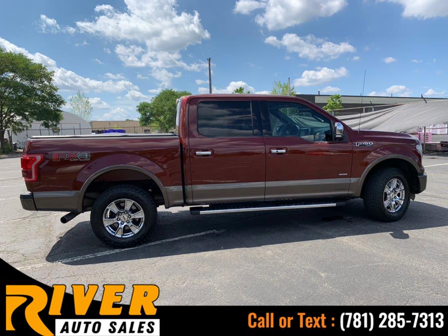 2015 Ford F-150 4WD SuperCrew 145" Lariat, available for sale in Malden, Massachusetts | River Auto Sales. Malden, Massachusetts 2015 Ford F-150 4WD SuperCrew 145" Lariat, available for sale in Malden, Massachusetts | River Auto Sales. Malden, Massachusetts