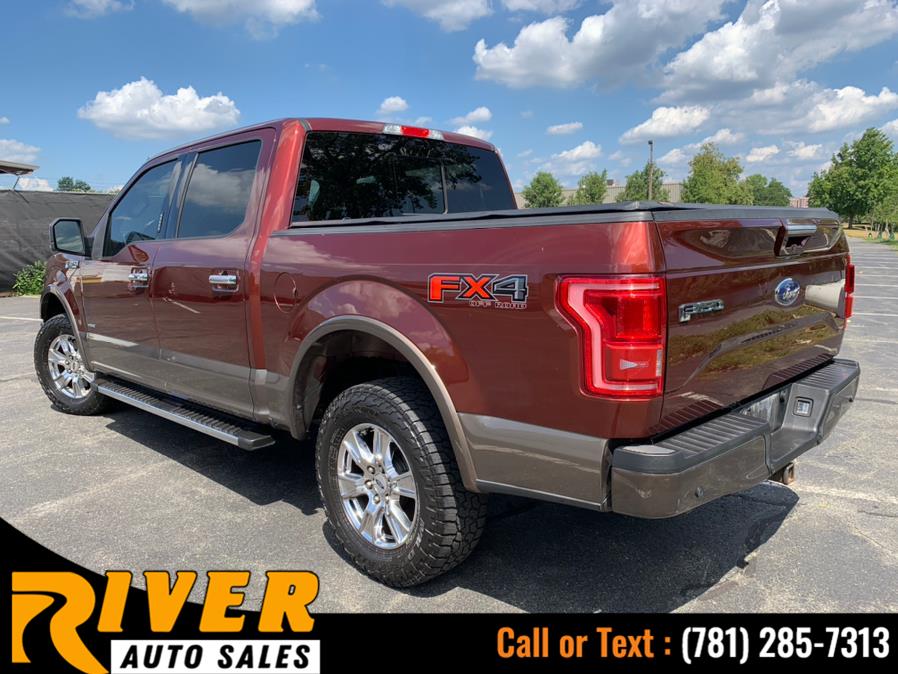 2015 Ford F-150 4WD SuperCrew 145" Lariat, available for sale in Malden, Massachusetts | River Auto Sales. Malden, Massachusetts 2015 Ford F-150 4WD SuperCrew 145" Lariat, available for sale in Malden, Massachusetts | River Auto Sales. Malden, Massachusetts