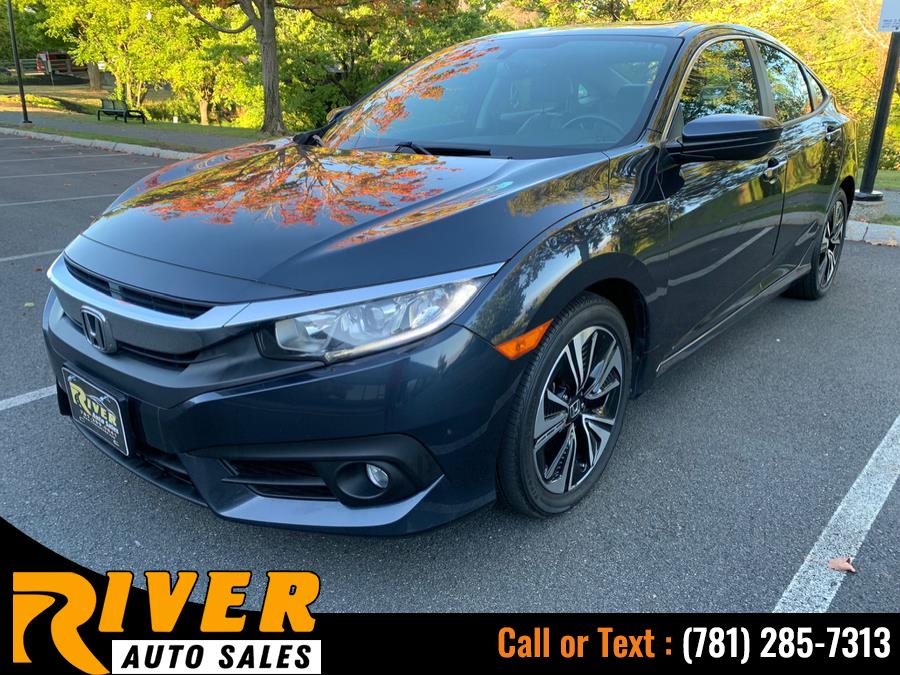 2016 Honda Civic Sedan 4dr CVT EX-L w/Navi, available for sale in Malden, Massachusetts | River Auto Sales. Malden, Massachusetts 2016 Honda Civic Sedan 4dr CVT EX-L w/Navi, available for sale in Malden, Massachusetts | River Auto Sales. Malden, Massachusetts