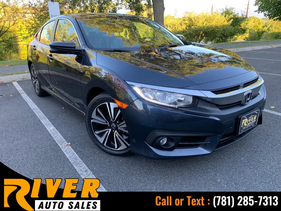 2016 Honda Civic Sedan 4dr CVT EX-L w/Navi, available for sale in Malden, Massachusetts | River Auto Sales. Malden, Massachusetts 2016 Honda Civic Sedan 4dr CVT EX-L w/Navi, available for sale in Malden, Massachusetts | River Auto Sales. Malden, Massachusetts