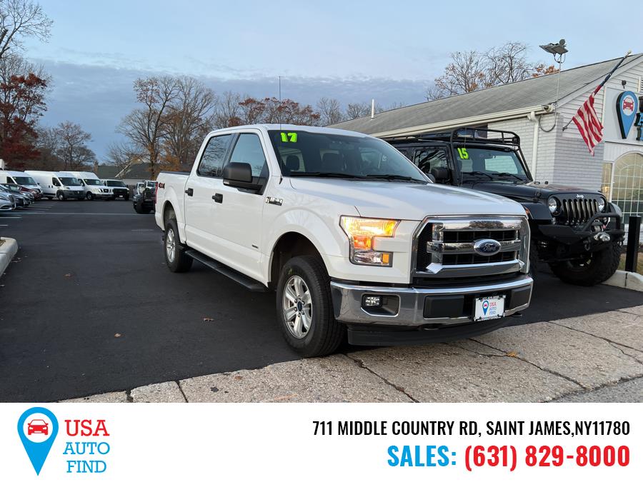2017 Ford F-150 XLT 4WD SuperCrew 5.5'' Box, available for sale in Saint James, New York | USA Auto Find. Saint James, New York