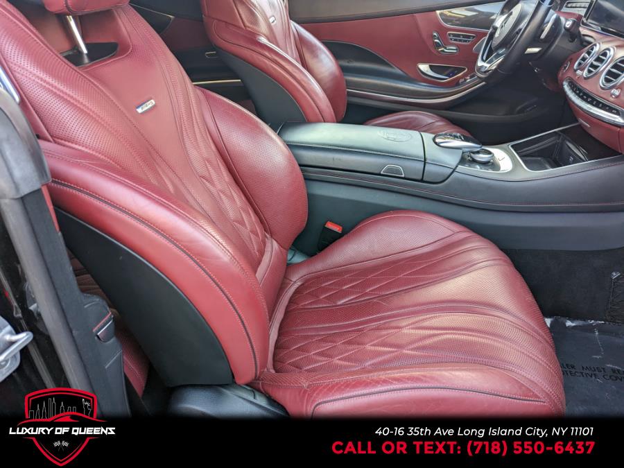 2016 Mercedes-Benz S-Class 2dr Cpe AMG S 63 4MATIC, available for sale in Long Island City, New York | Luxury Of Queens. Long Island City, New York 2016 Mercedes-Benz S-Class 2dr Cpe AMG S 63 4MATIC, available for sale in Long Island City, New York | Luxury Of Queens. Long Island City, New York