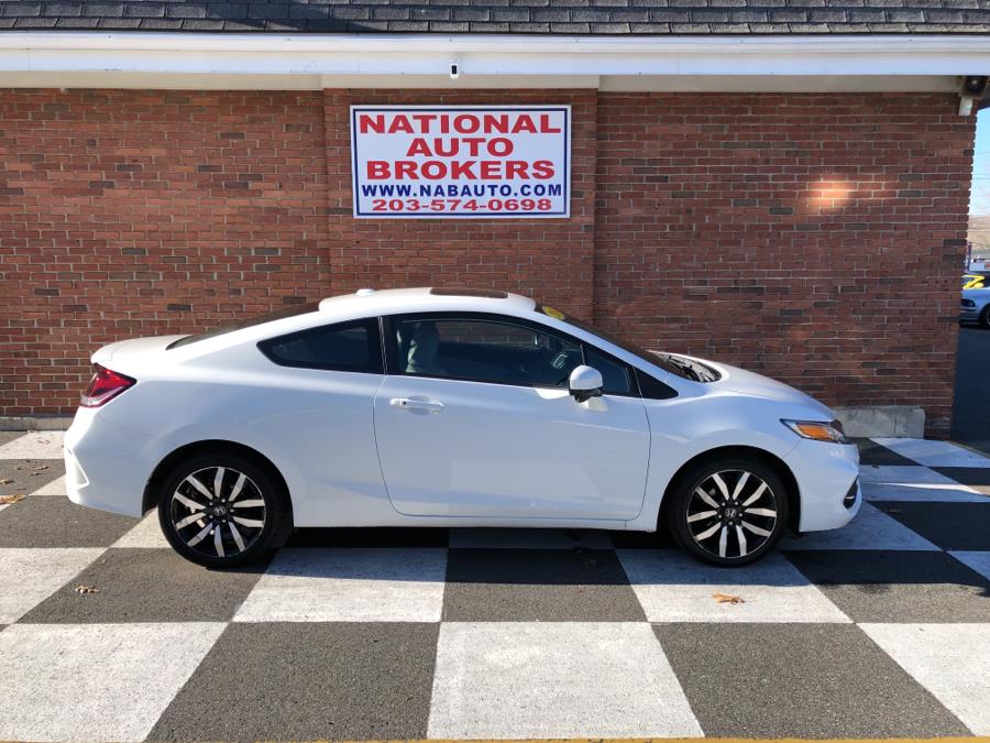 2014 Honda Civic Coupe 2dr EX-L w/Navi, available for sale in Waterbury, Connecticut | National Auto Brokers, Inc.. Waterbury, Connecticut 2014 Honda Civic Coupe 2dr EX-L w/Navi, available for sale in Waterbury, Connecticut | National Auto Brokers, Inc.. Waterbury, Connecticut