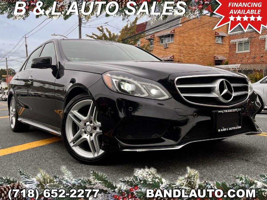 2014 Mercedes-Benz E-Class 4dr Sedan E350 Sport 4MATIC, available for sale in Bronx, New York | B & L Auto Sales LLC. Bronx, New York