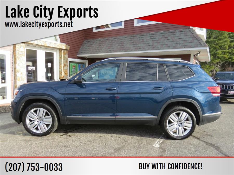 2019 Volkswagen Atlas V6 SEL 4Motion AWD 4dr SUV, available for sale in Auburn, Maine | Lake City Exports Inc. Auburn, Maine