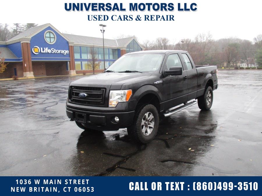 2014 Ford F-150 4WD SuperCab 163" XLT, available for sale in New Britain, Connecticut | Universal Motors LLC. New Britain, Connecticut