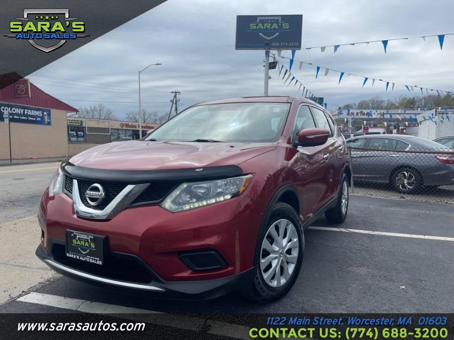 2015 Nissan Rogue AWD 4dr S, available for sale in Worcester, Massachusetts | Sara's Auto Sales. Worcester, Massachusetts