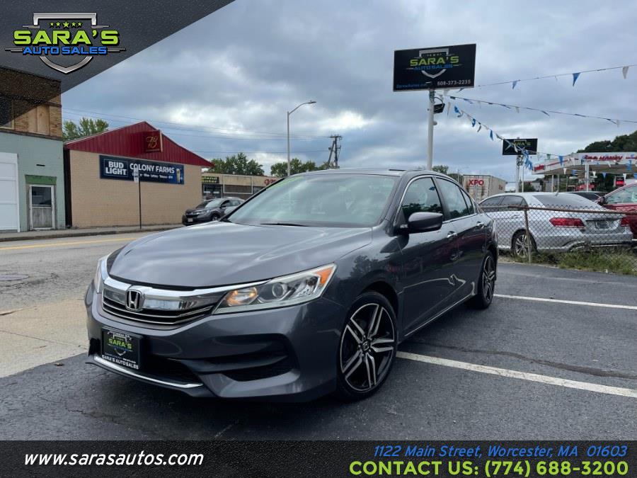 2016 Honda Accord Sdn 4dr I4 CVT LX, available for sale in Worcester, Massachusetts | Sara's Auto Sales. Worcester, Massachusetts