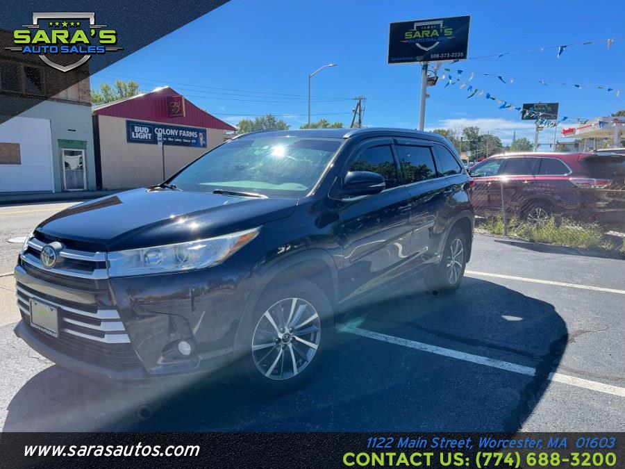 2017 Toyota Highlander XLE V6 AWD, available for sale in Worcester, Massachusetts | Sara's Auto Sales. Worcester, Massachusetts
