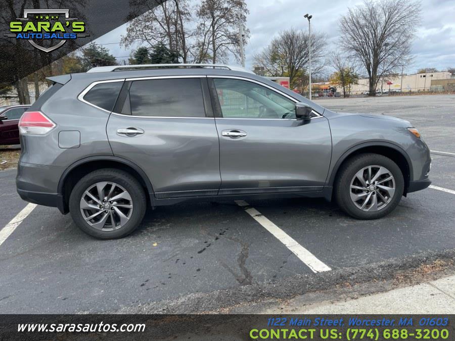 2016 Nissan Rogue AWD 4dr SL, available for sale in Worcester, Massachusetts | Sara's Auto Sales. Worcester, Massachusetts