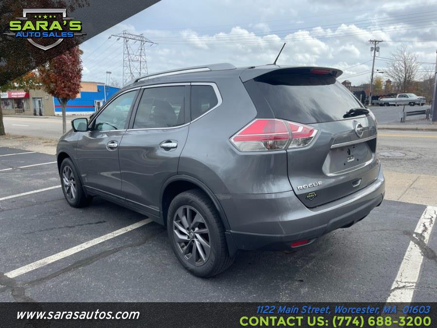 2016 Nissan Rogue AWD 4dr SL, available for sale in Worcester, Massachusetts | Sara's Auto Sales. Worcester, Massachusetts