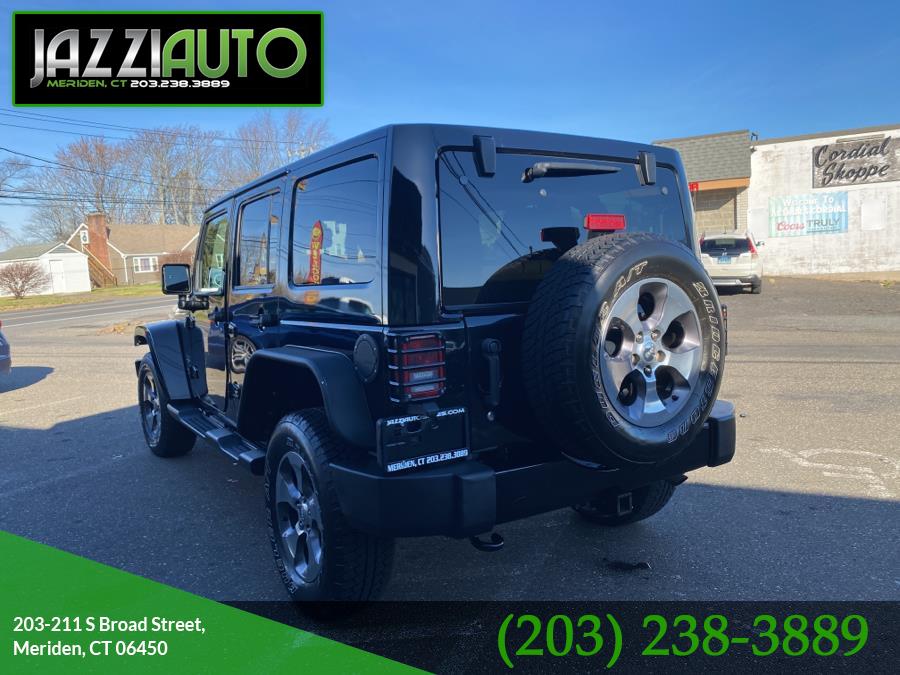 2016 Jeep Wrangler Unlimited 4WD 4dr Sahara, available for sale in Meriden, Connecticut | Jazzi Auto Sales LLC. Meriden, Connecticut 2016 Jeep Wrangler Unlimited 4WD 4dr Sahara, available for sale in Meriden, Connecticut | Jazzi Auto Sales LLC. Meriden, Connecticut