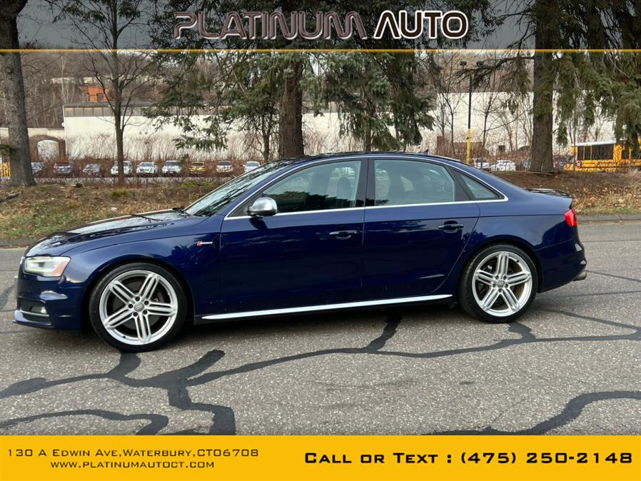 2013 Audi S4 4dr Sdn S Tronic Premium Plus, available for sale in Waterbury, Connecticut | Platinum Auto Care. Waterbury, Connecticut 2013 Audi S4 4dr Sdn S Tronic Premium Plus, available for sale in Waterbury, Connecticut | Platinum Auto Care. Waterbury, Connecticut