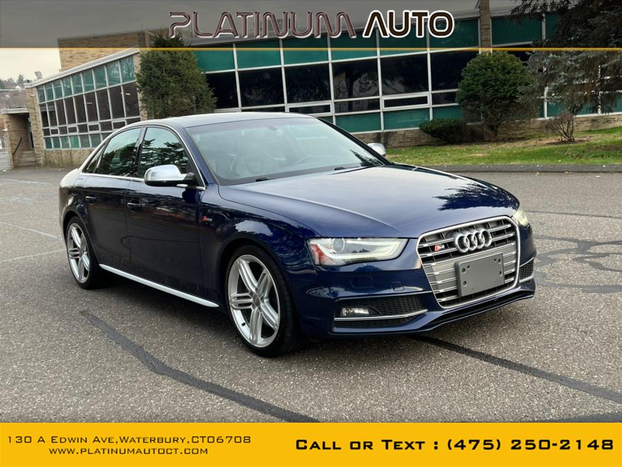 2013 Audi S4 4dr Sdn S Tronic Premium Plus, available for sale in Waterbury, Connecticut | Platinum Auto Care. Waterbury, Connecticut 2013 Audi S4 4dr Sdn S Tronic Premium Plus, available for sale in Waterbury, Connecticut | Platinum Auto Care. Waterbury, Connecticut