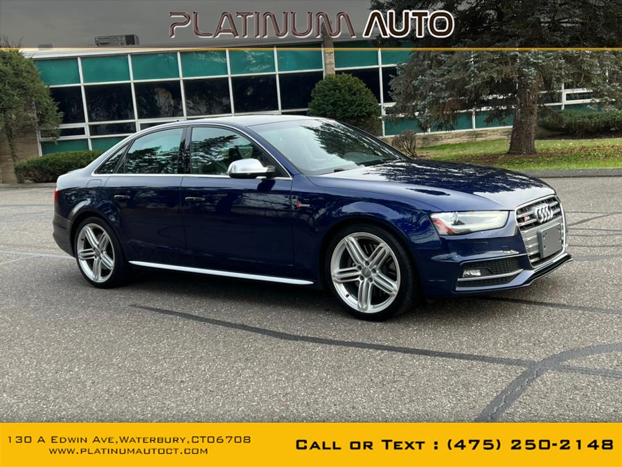 2013 Audi S4 4dr Sdn S Tronic Premium Plus, available for sale in Waterbury, Connecticut | Platinum Auto Care. Waterbury, Connecticut 2013 Audi S4 4dr Sdn S Tronic Premium Plus, available for sale in Waterbury, Connecticut | Platinum Auto Care. Waterbury, Connecticut