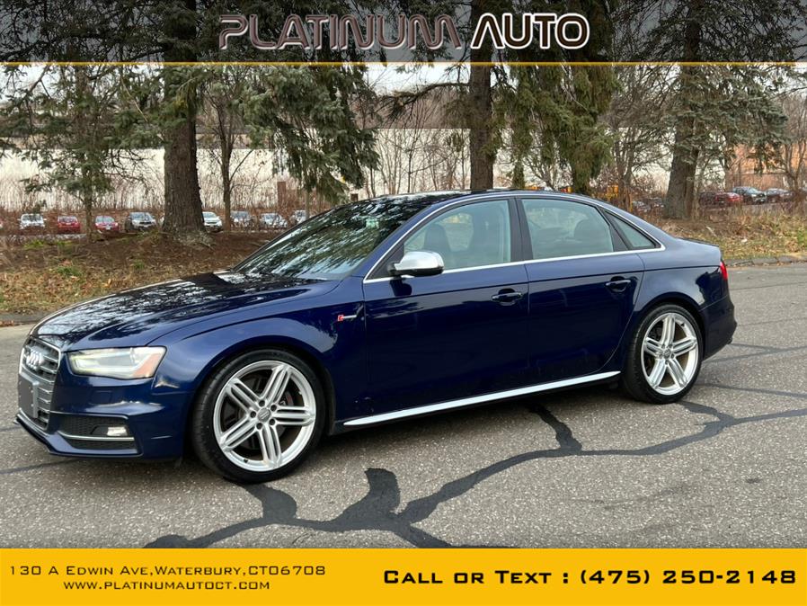 2013 Audi S4 4dr Sdn S Tronic Premium Plus, available for sale in Waterbury, Connecticut | Platinum Auto Care. Waterbury, Connecticut 2013 Audi S4 4dr Sdn S Tronic Premium Plus, available for sale in Waterbury, Connecticut | Platinum Auto Care. Waterbury, Connecticut