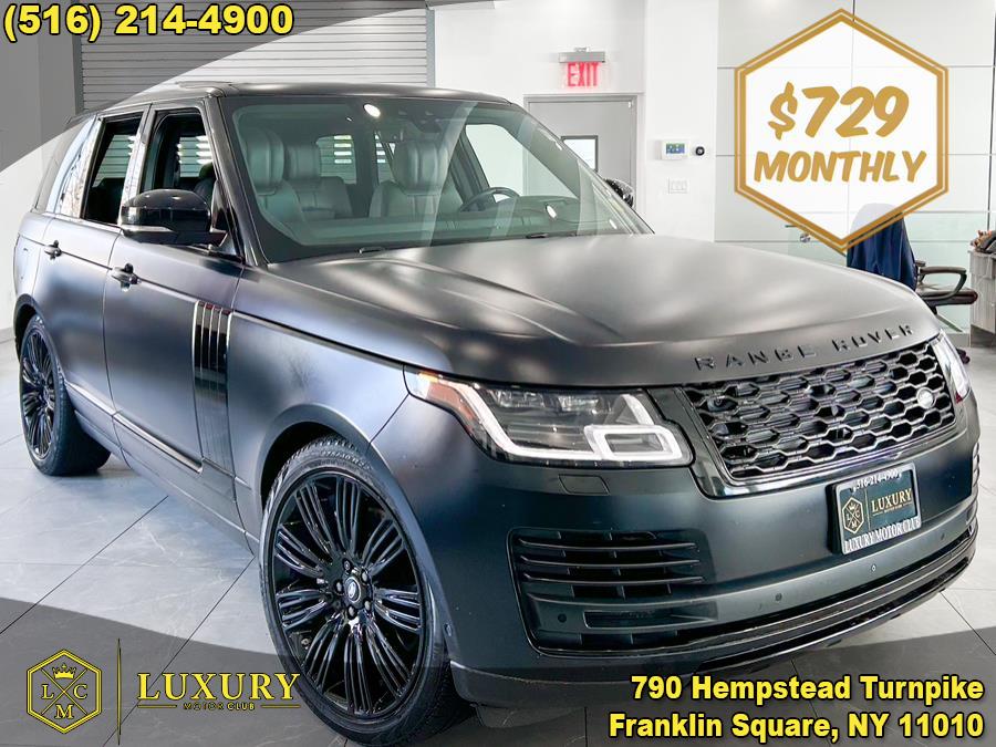 2019 Land Rover Range Rover V6 Supercharged HSE SWB, available for sale in Franklin Square, New York | Luxury Motor Club. Franklin Square, New York