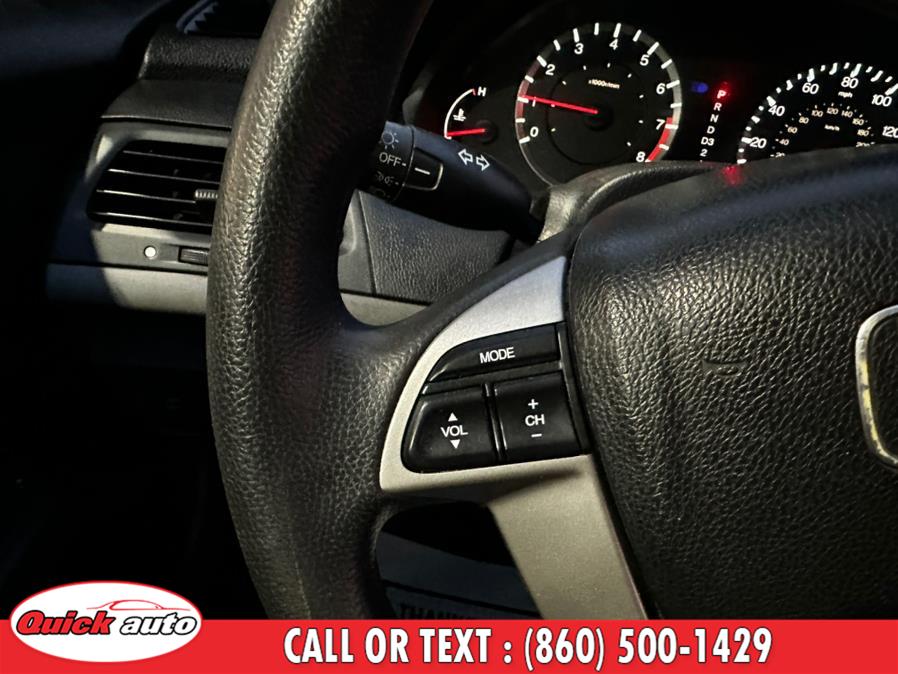 Used Honda Accord Sdn 4dr I4 Auto LX 2010 | Quick Auto LLC. Bristol, Connecticut Used Honda Accord Sdn 4dr I4 Auto LX 2010 | Quick Auto LLC. Bristol, Connecticut