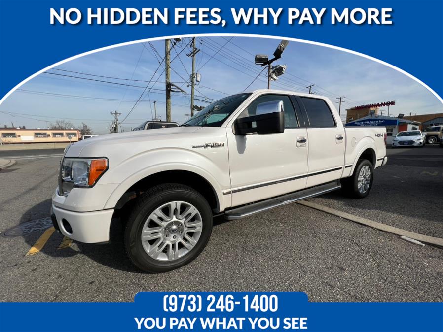 Used Ford F-150 4WD SuperCrew 145" Platinum 2011 | Route 46 Auto Sales Inc. Lodi, New Jersey