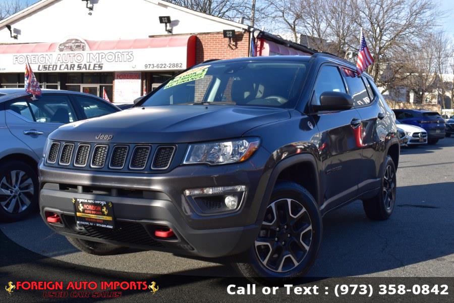 2021 Jeep Compass Trailhawk 4x4, available for sale in Irvington, New Jersey | Foreign Auto Imports. Irvington, New Jersey
