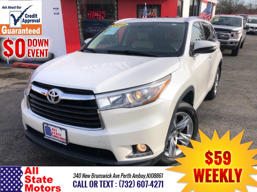 Used Toyota Highlander AWD 4dr V6 Limited (Natl) 2015 | All State Motor Inc. Perth Amboy, New Jersey Used Toyota Highlander AWD 4dr V6 Limited (Natl) 2015 | All State Motor Inc. Perth Amboy, New Jersey