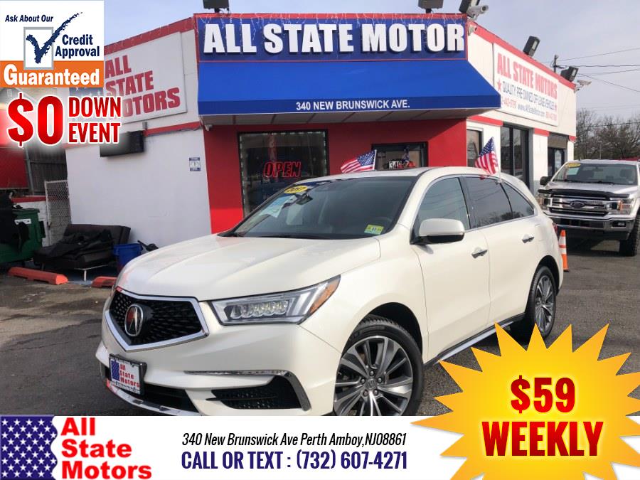 Used Acura MDX SH-AWD w/Technology/Entertainment Pkg 2017 | All State Motor Inc. Perth Amboy, New Jersey