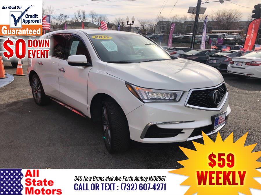 Used Acura MDX SH-AWD w/Technology/Entertainment Pkg 2017 | All State Motor Inc. Perth Amboy, New Jersey Used Acura MDX SH-AWD w/Technology/Entertainment Pkg 2017 | All State Motor Inc. Perth Amboy, New Jersey