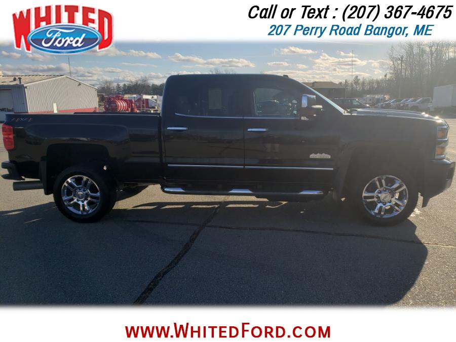 2018 Chevrolet Silverado 2500HD 4WD Crew Cab 153.7" High Country, available for sale in Bangor, Maine | Whited Ford. Bangor, Maine 2018 Chevrolet Silverado 2500HD 4WD Crew Cab 153.7" High Country, available for sale in Bangor, Maine | Whited Ford. Bangor, Maine