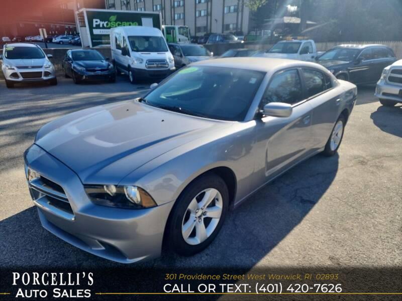 2014 Dodge Charger 4dr Sdn SE RWD, available for sale in West Warwick, Rhode Island | Porcelli's Auto Sales. West Warwick, Rhode Island
