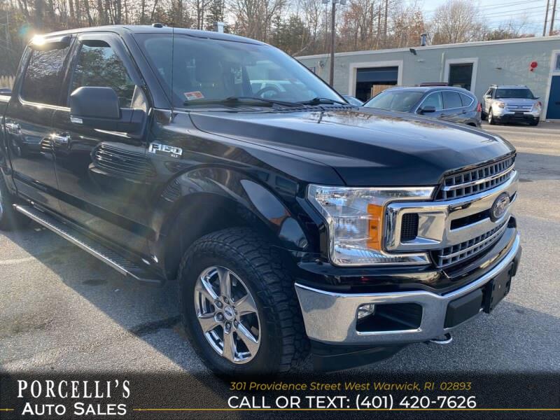 Used Ford F-150 4x4 XLT 4dr SuperCrew 5.5 ft. SB 2018 | Porcelli's Auto Sales. West Warwick, Rhode Island