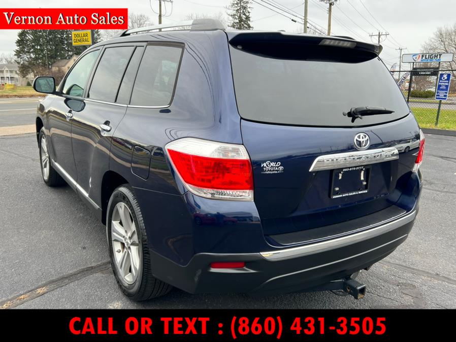 2012 Toyota Highlander FWD 4dr V6 Limited (Natl), available for sale in Manchester, Connecticut | Vernon Auto Sale & Service. Manchester, Connecticut 2012 Toyota Highlander FWD 4dr V6 Limited (Natl), available for sale in Manchester, Connecticut | Vernon Auto Sale & Service. Manchester, Connecticut