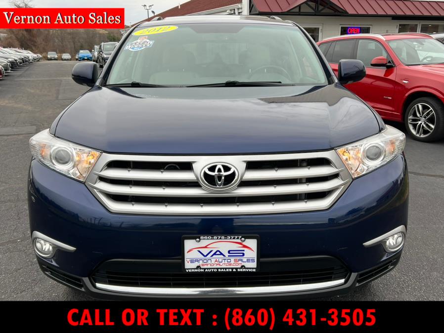 2012 Toyota Highlander FWD 4dr V6 Limited (Natl), available for sale in Manchester, Connecticut | Vernon Auto Sale & Service. Manchester, Connecticut 2012 Toyota Highlander FWD 4dr V6 Limited (Natl), available for sale in Manchester, Connecticut | Vernon Auto Sale & Service. Manchester, Connecticut