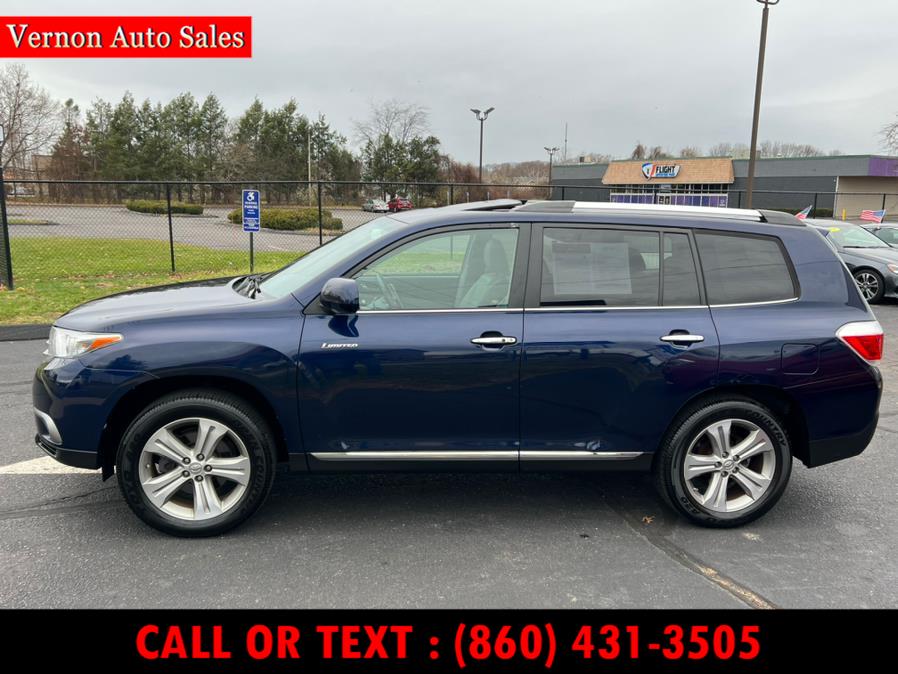 2012 Toyota Highlander FWD 4dr V6 Limited (Natl), available for sale in Manchester, Connecticut | Vernon Auto Sale & Service. Manchester, Connecticut 2012 Toyota Highlander FWD 4dr V6 Limited (Natl), available for sale in Manchester, Connecticut | Vernon Auto Sale & Service. Manchester, Connecticut