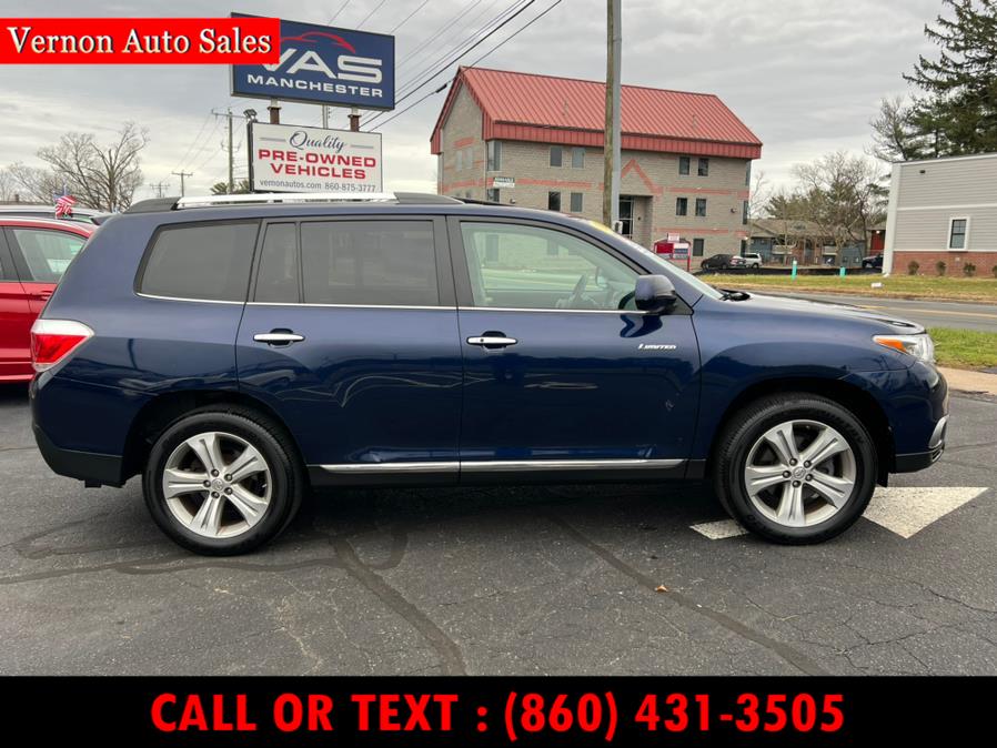 2012 Toyota Highlander FWD 4dr V6 Limited (Natl), available for sale in Manchester, Connecticut | Vernon Auto Sale & Service. Manchester, Connecticut 2012 Toyota Highlander FWD 4dr V6 Limited (Natl), available for sale in Manchester, Connecticut | Vernon Auto Sale & Service. Manchester, Connecticut