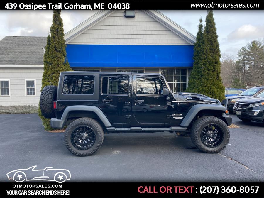 2015 Jeep Wrangler Unlimited 4WD 4dr Sport, available for sale in Gorham, Maine | Ossipee Trail Motor Sales. Gorham, Maine