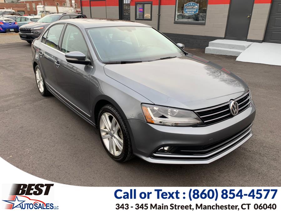 2017 Volkswagen Jetta 1.8T SEL Auto, available for sale in Manchester, Connecticut | Best Auto Sales LLC. Manchester, Connecticut