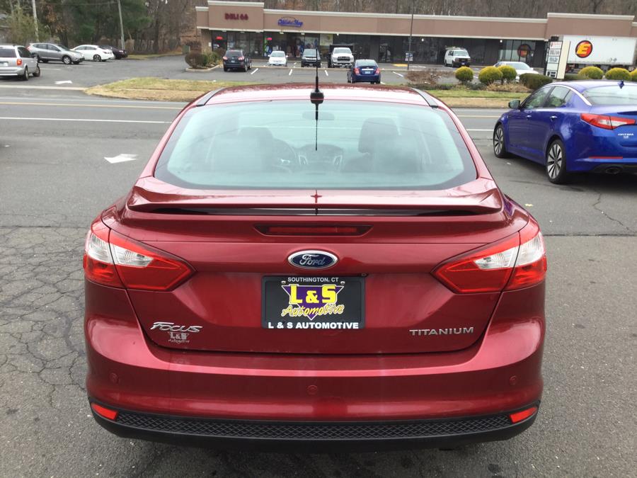 2014 Ford Focus 4dr Sdn Titanium, available for sale in Plantsville, Connecticut | L&S Automotive LLC. Plantsville, Connecticut 2014 Ford Focus 4dr Sdn Titanium, available for sale in Plantsville, Connecticut | L&S Automotive LLC. Plantsville, Connecticut