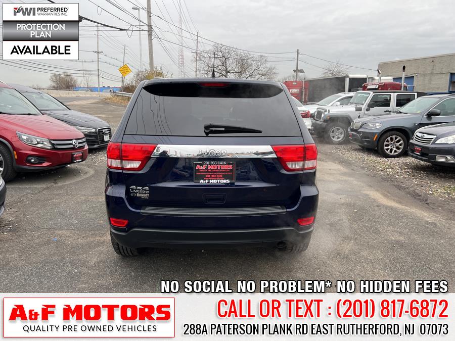 2012 Jeep Grand Cherokee 4WD 4dr Laredo, available for sale in East Rutherford, New Jersey | A&F Motors LLC. East Rutherford, New Jersey 2012 Jeep Grand Cherokee 4WD 4dr Laredo, available for sale in East Rutherford, New Jersey | A&F Motors LLC. East Rutherford, New Jersey